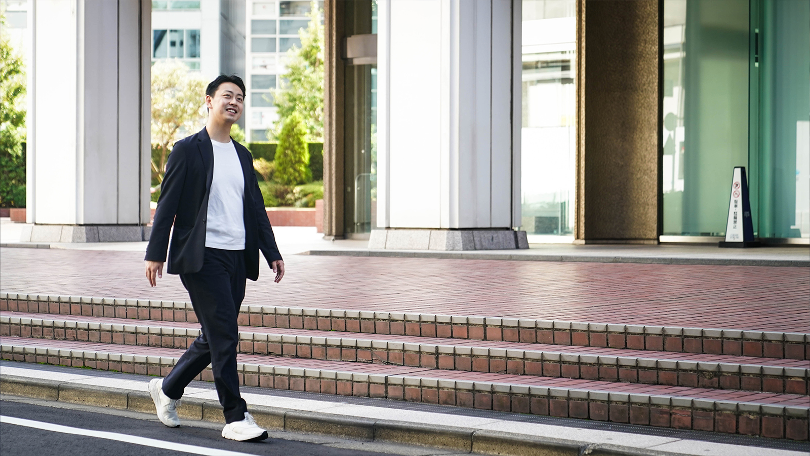 ウォーキングの様子