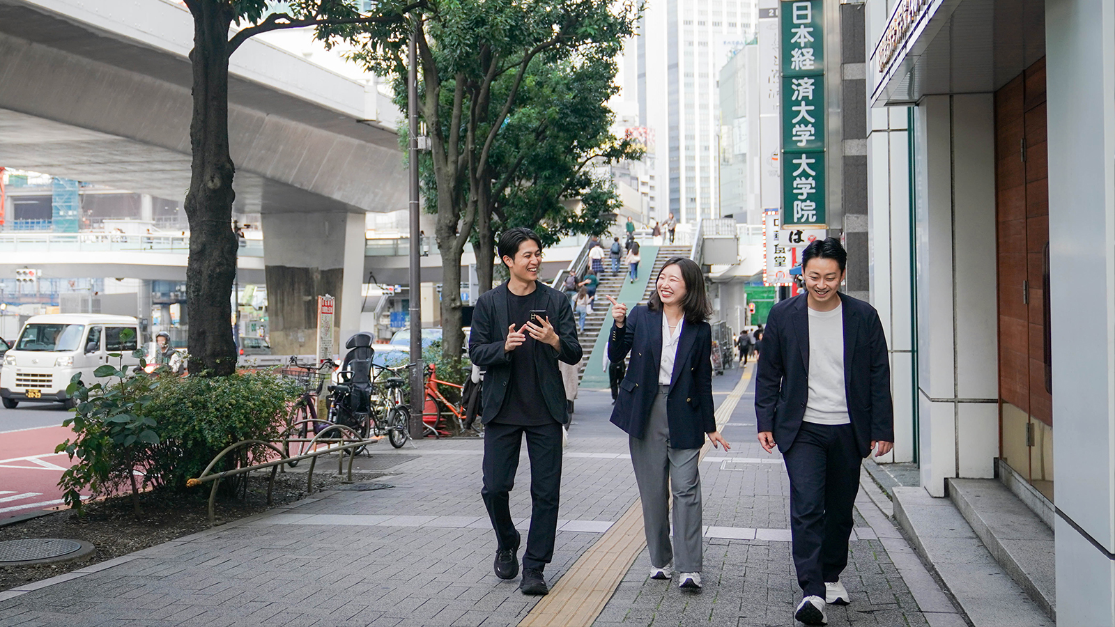 ウォーキングの様子