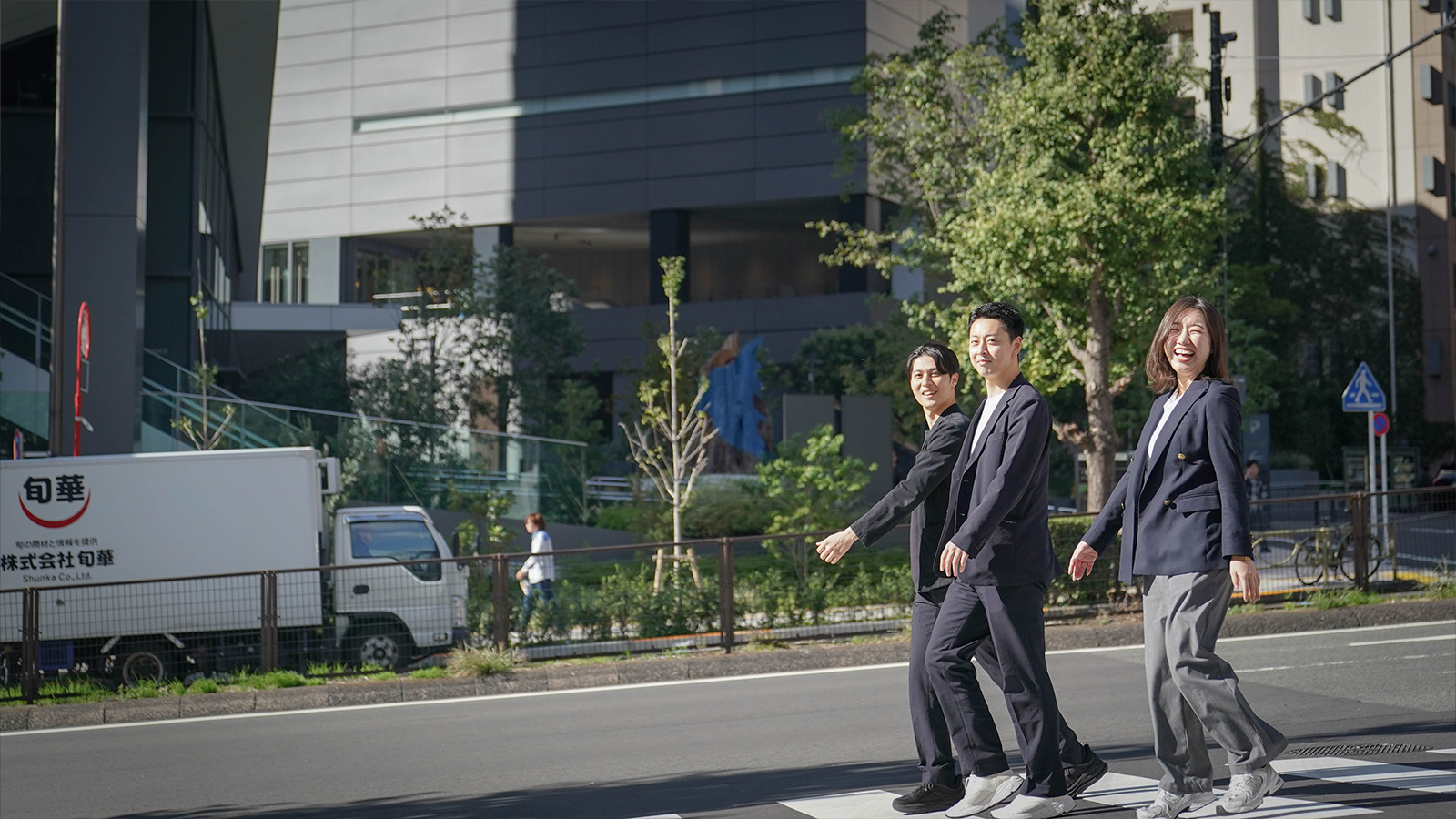 ウォーキングの様子