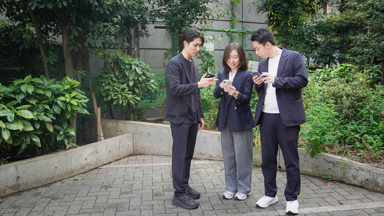 ウォーキングの様子