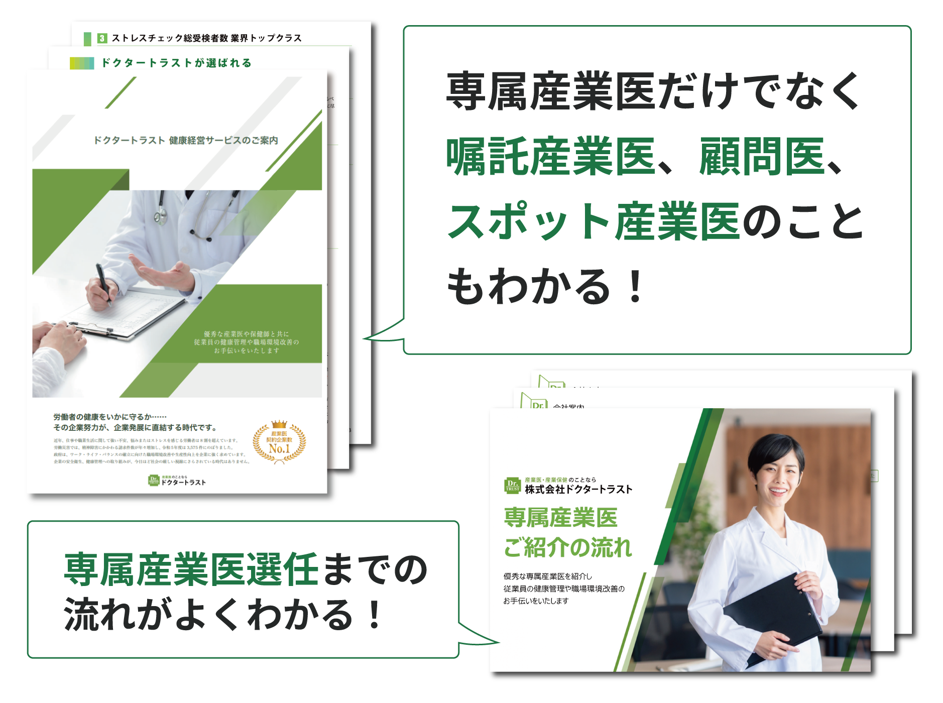 専属産業医サービス資料2点セット